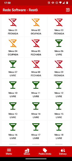 Android application SGCI Restô screenshort