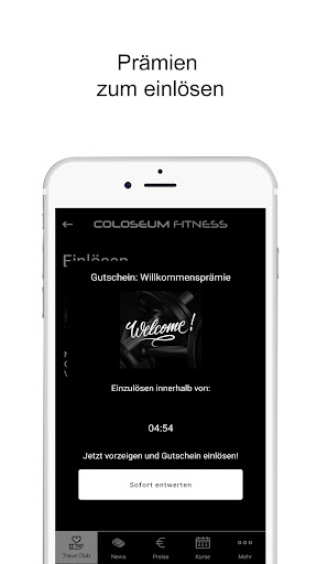 Coloseum Fitness Screen 3