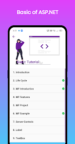Captura 9 Learn ASP.NET android