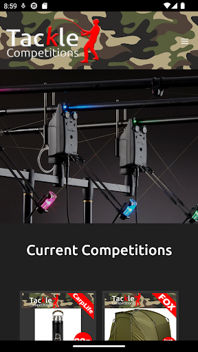 Tackle Competitions Screen 2