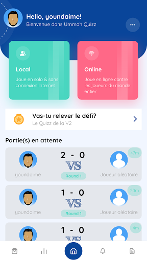 Android application Ummah Quizz screenshort