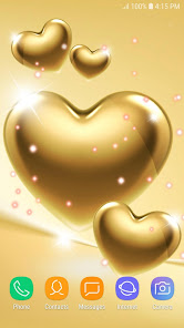 Captura de Pantalla 6 Corazón de Oro Fondos de Panta android