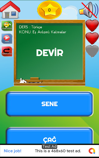 Eş Anlamlı Kelimeler Oyunu