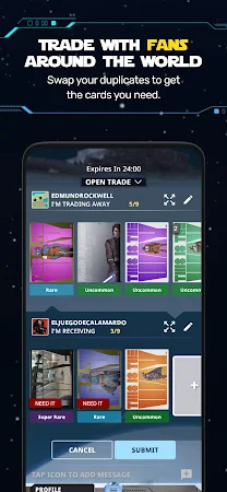 Game screenshot Star Wars Card Trader by Topps apk download