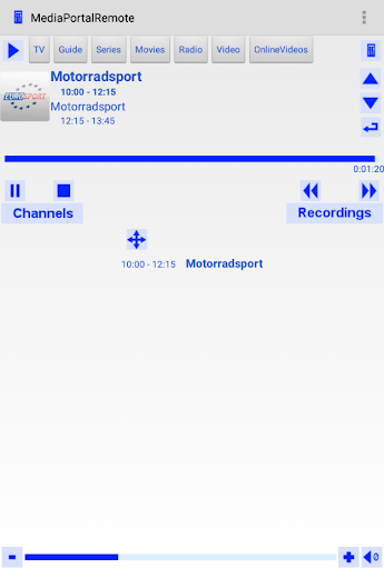 Mediaportalremote Screen 2