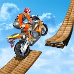 Cover Image of Baixar Acrobacias de bicicleta impossíveis 3D corrida de motocicleta 2020  APK