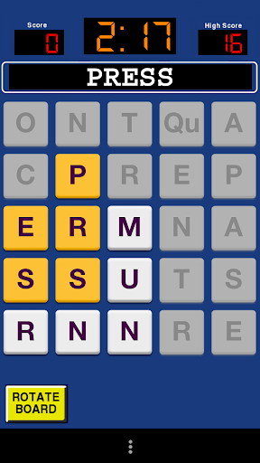 Android application Swiped For Words screenshort