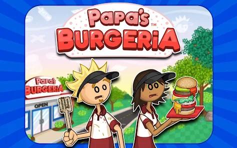 papa's burger on Behance
