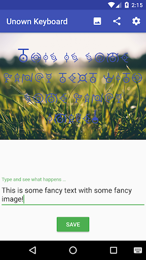 Unown Keyboard Screen 2