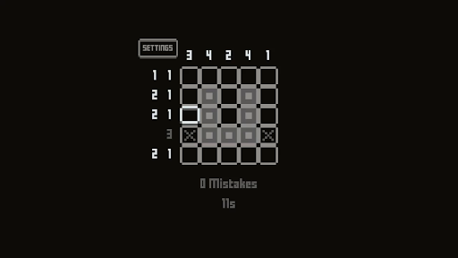 Android application Random Picross Nanogram screenshort