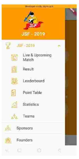 Android application JSF 2023 screenshort