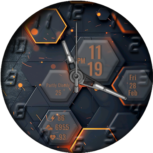 Future Caps Watch face ดาวน์โหลดบน Windows
