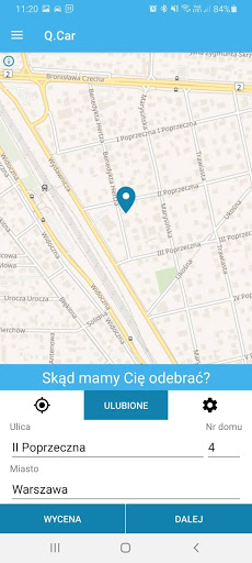 Q.Car Taxi Screen 3