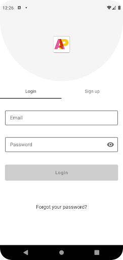 Android application Atrium+Podium screenshort