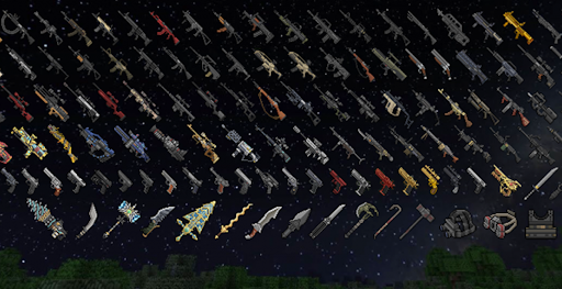 Actual Guns For McPe Screen 2