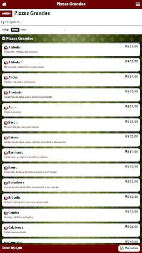 Alpes Pizzaria Screenshot