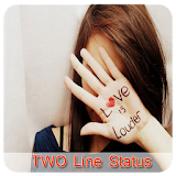 Two Line Status icon