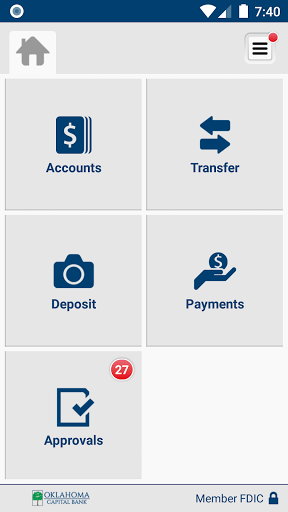 Oklahoma Capital Bank Business Screen 3