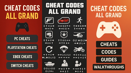 Cheat Codes All GTA – Apps on Google Play