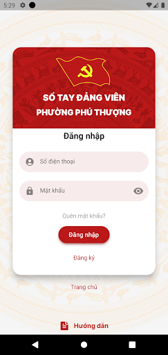 Sổ tay Đảng viên Phú Thượng Screen 2