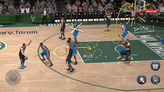 NBA LIVE: 勁爆美國職籃 screenshots apk mod 1