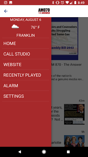 AM 870 TheAnswer Screen 2