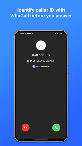 Android application WhoCall - Block Spam Caller screenshort
