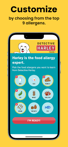 Harley's Food Allergy Gameのおすすめ画像1
