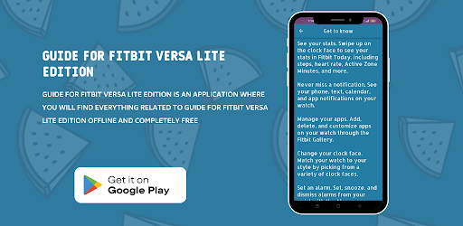 Fitbit Versa 3 Guide - Apps on Google Play