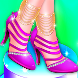 Candy High Heels Shoe Making Factory icon