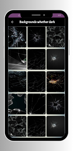 broken screen wallpaper Screenshot 2 - AppWisp.com