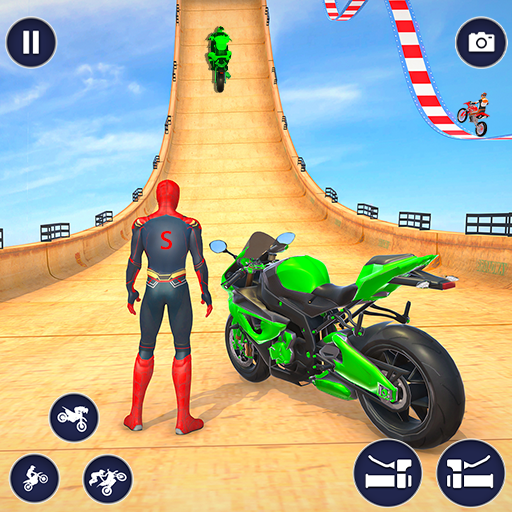 Bike Stunt Games 3D Bike Games logo