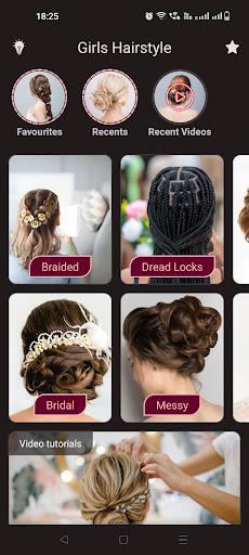 Girls hairstyle step by step Screen 2