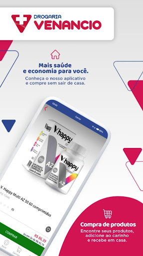 Android application Drogaria Venancio sua farmácia screenshort