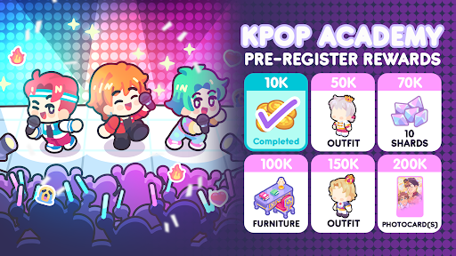 Android application K-Pop Academy screenshort