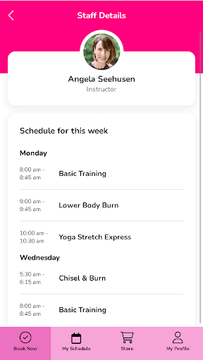 Fierce Fitness & Wellness Screen 3