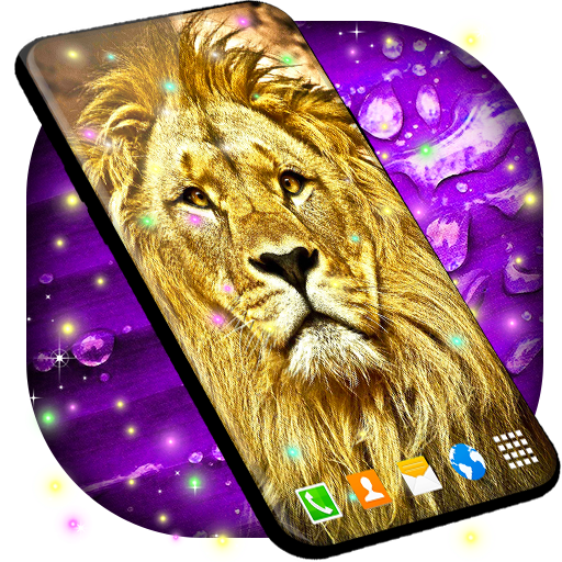 Wild Animals Wallpapers Lion Live Wallpaper التطبيقات على Google Play