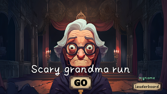 Scary grandma run