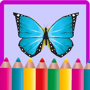 Animal Coloring Game Butterfly