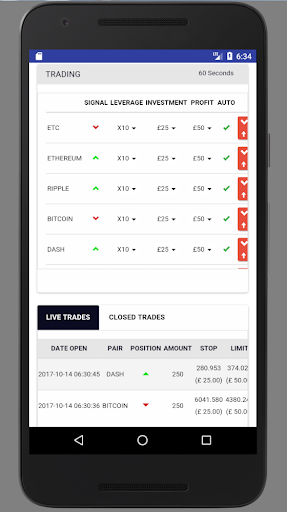 Crypto Robot Screen 3