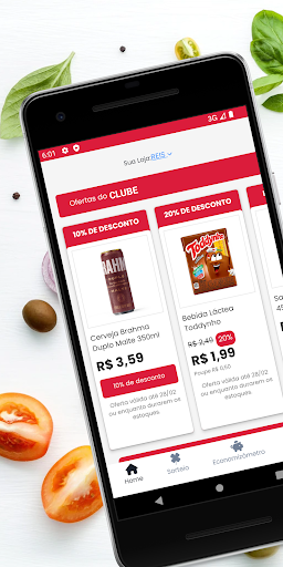 Android application Clube Super Reis screenshort