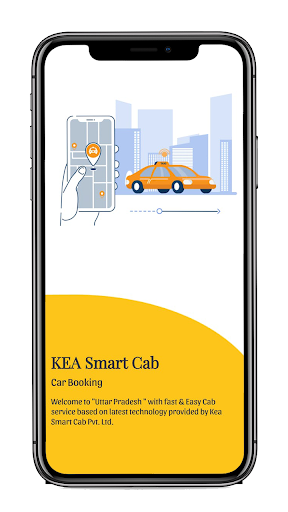 Android application Kea Smart Cab screenshort