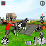 Cover Image of Télécharger Farm Animal Zoo Transport Game 1.0 APK