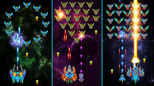 Galaxy Attack: Alien Shooter v44.6 MOD APK (Unlimited Money/VIP Unlocked) Gallery 6