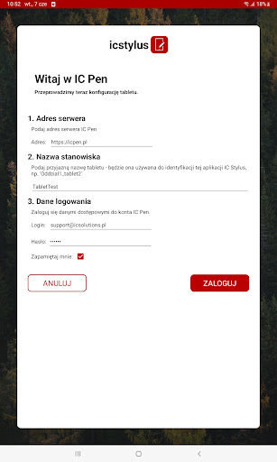 Android application IC Stylus screenshort
