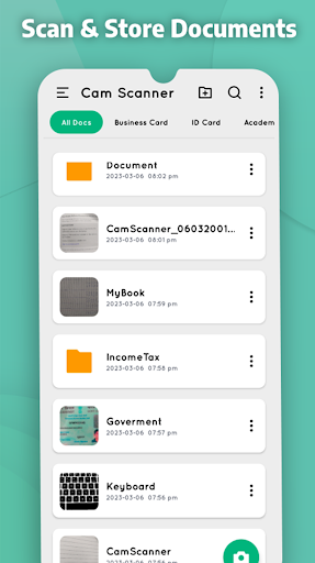 Android application Phone Scanner Pro screenshort