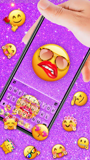 Android application Funny Emojis Gravity Keyboard screenshort