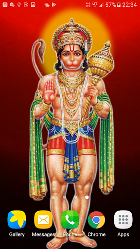 Hanuman Live Wallpaper Screen 2