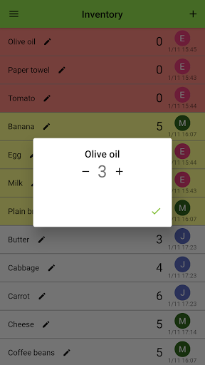 Stocca - Smart Shopping List Screen 2