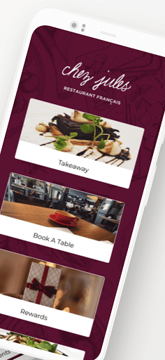 Android application Chez Jules Chester screenshort
